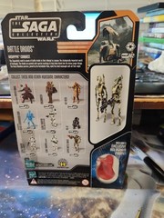Star Wars Saga Collection Battle Droids Action Figure ROTS #62 2006 Brand New