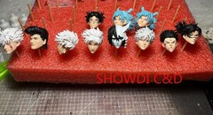 1/12 Jujutsu Kaisen Gojo Satoru Head Carving For 6″ VTOYS Romankey Figure Body