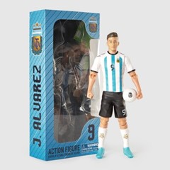 Banbo Toys SOCKERS Argentina Julian Alvarez 8″ Collectible Soccer Action Figure