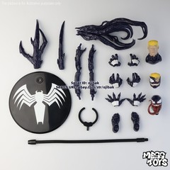 Hot-New Mess Toys Venom Lethal Neighbor 1/12 Spider-Man Symbiote Action Figure