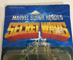 1984 Mattel Marvel Secret Wars Doctor Doom MOC Factory Sealed Complete Rare