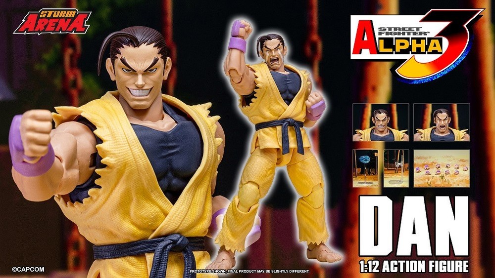 Storm Arena Street Fighter Alpha 3 Dan 1/12 Action Figure (Evo 2026) Presale