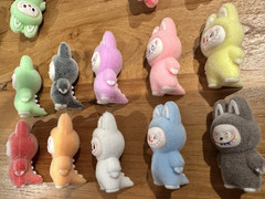 Mini Series Flocking Figures 4cm Cute Gift DIY Decor Toys Kawaii Big Into Energy
