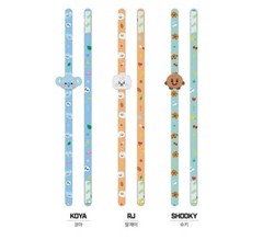 [US seller] BT21 Baby Character Figure Finger Phone Strap BTS Smartphone Holder