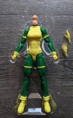 Marvel Legends X-Men 97 Rogue BODY ONLY Custom Fodder (Gambit Basketball 2 Pack)