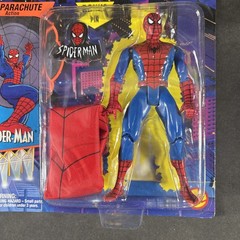 WEB PARACHUTE ACTION FIGURE SPIDER-MAN NEW TOY BIZ VINTAGE ANIMATED SERIES 1994