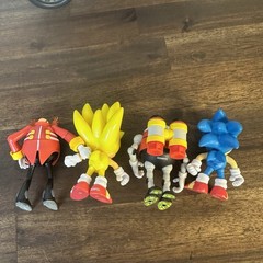 Sonic the Hedgehog 3 (2024) SHADOW 5″ Figure & Mototcycle Mixed Lot 4867