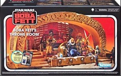 Hasbro Star Wars boba fett throne room