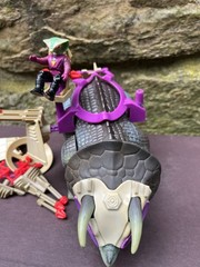 Vintage 1987 TYCO Dino Riders Triceratops w Sidewinder Incomplete Non Working