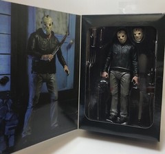 NECA 7″ Action Figure 1:12 Friday the 13th Part III 3D Jason Voorhees Ultimate