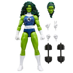 Marvel Legends Series Fantastic Four Retro She-Hulk 6-Inch Action Figure G0630