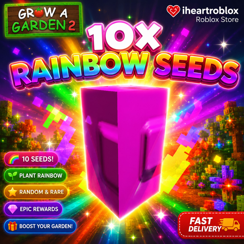 RAINBOW SEEDS 10x – Grow A Garden 2