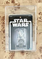 Star Wars R2-D2 AFA 95 Silver Anniversary Toys-R-Us Exclusive POP 3 None Higher