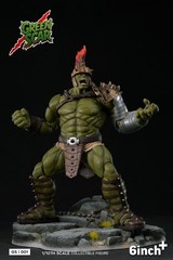 6inchplus 1:12 Green Scar Action Figure GS-001 (US SELLER)