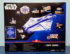 Star Wars Micro Galaxy Squadron – 15” Ghost with 4 Mini Figures Lights & Sounds