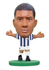 SoccerStarz SOC1067 West Brom Salomon Rondon Classic Home Kit Figures