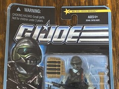 GI JOE PURSUIT OF STEEL BRIGADE #1111 SPECIAL FORCES! ROUGH CARD SEALED! POC