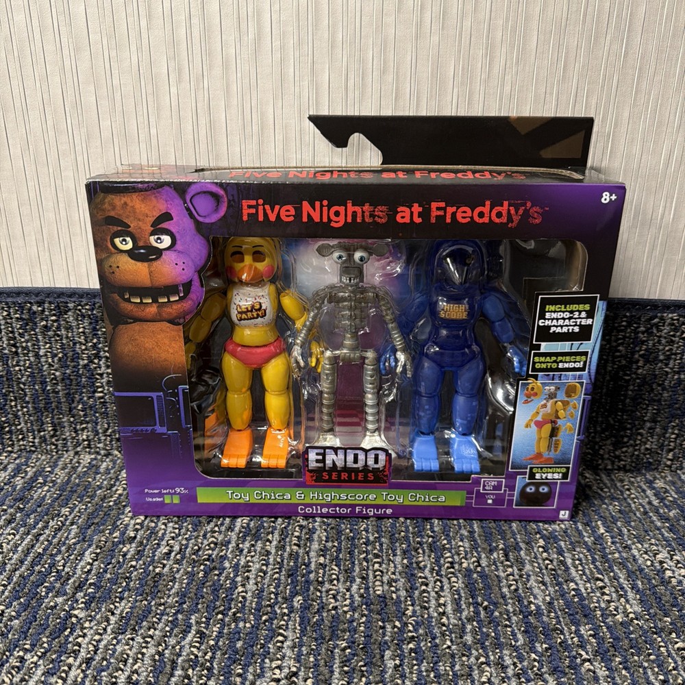Five Nights at Freddy’s Wave 2 Endo Series Fnaf Toy Chica & High score Chica