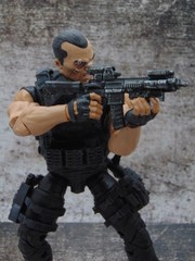 Custom 1:12 Scale Weathered HK 416 Assault Rifle Combo Set for 6″ Marvel Legends