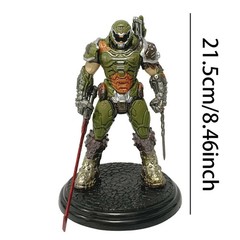 21cm Doom Slayer Eternal Action Figure Collectible PVC Model Statue DOOM READ