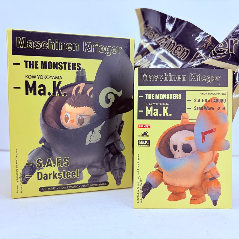 POP MART x The Monsters Kow Yokoyama Ma.K. Figure – S.A.F.S Labubu Sand Wave