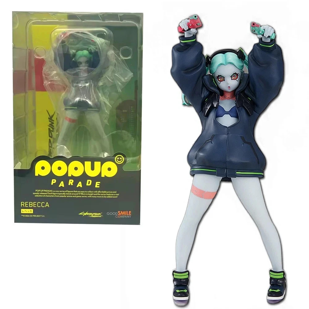 Cyberpunk Edgerunners Figure The Gun Rebecca Anime Figure. 17cm with box