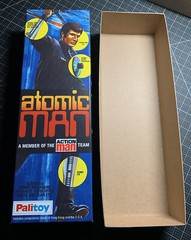 ACTION MAN ATOMIC MAN BOX ONLY See Description
