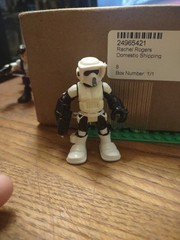 Playschool Starwars Action Figures Lot of 11 Vintage Toys