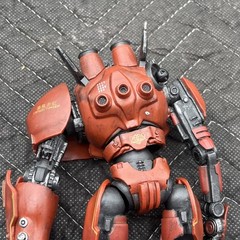 Jaeger Crimson Typhoon Pacific Rim 7″ Action Figure Neca 2014