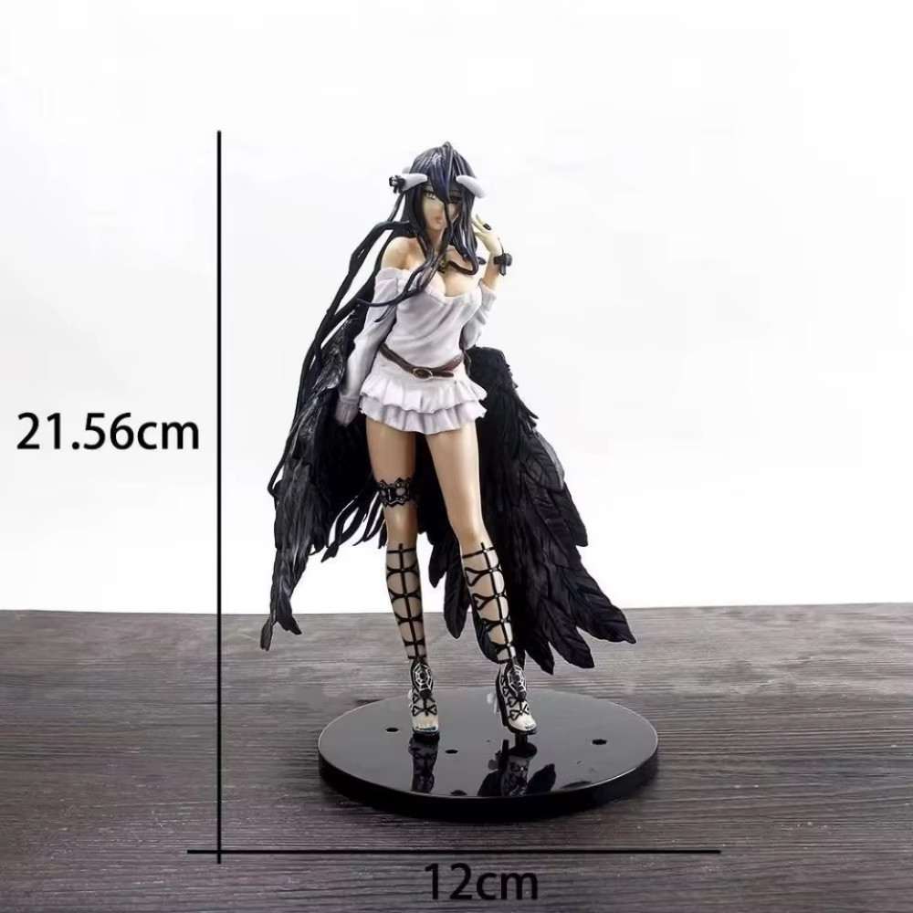 Overlord Albedo 21cm PVC Anime Figure Beautiful Girl Collectible Gift