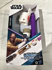 STAR WARS LIGHTSABER FORGE MACE WINDU PURPLE JEDI CUSTOMIZABLE Disney
