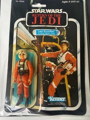 VINTAGE & ORIG.: 1983 Star Wars Kenner ROTJ LUKE SKYWALKER X-WING FIGHTER PILOT