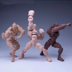 1/12 Romankey Big Guy Figure Pale Joint Flexible Head Male Action Figure Body