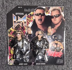 WWF WWE Epic Toys The Nasty Boys Knobs Sags MOC Pro Wrestling 90s