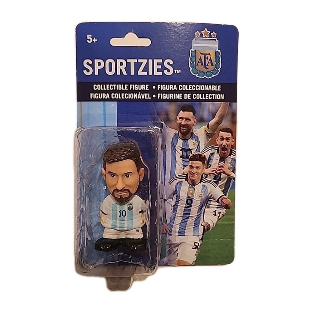 New Carded Sportzies Lionel Messi AFA Argentina National Team Action Figure 2.5″
