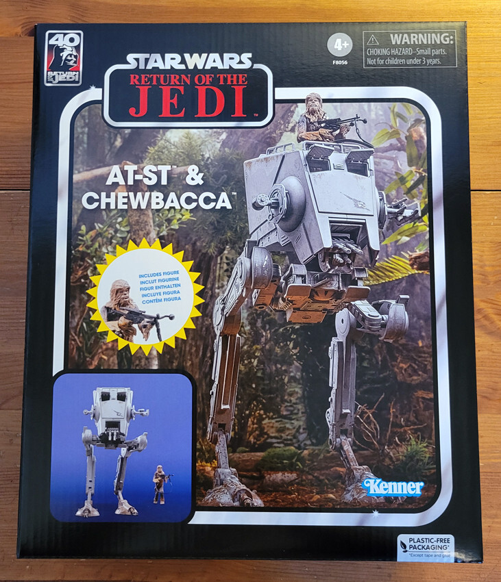 Hasbro Star Wars TVC AT-ST and Chewbacca (F8056)