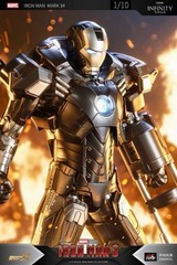 zd toys IRON MAN MARK 34 SOUTHPAW 1/10 action figure iron man 3 MARVEL ship July