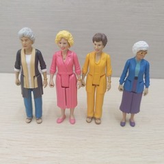 Lot of 4pcs 3.75″ Golden Girls Retro Action Figures Dorothy Rose Blanche Sophia
