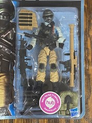 GI JOE PURSUIT OF STEEL BRIGADE #1111 SPECIAL FORCES! ROUGH CARD SEALED! POC