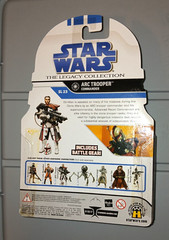 STAR WARS SAGA LEGENDS 23 ARC TROOPER COMMANDER FIGURE NEW SEALED 2009