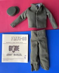 G.I. Joe 40th Anniversary ” Uniform & Accessories” Drop Down List – Mint Quality