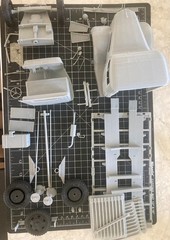 1:18 scale Ford Model 51 Cargo Truck Model Kit-Disassembled and Unpainted