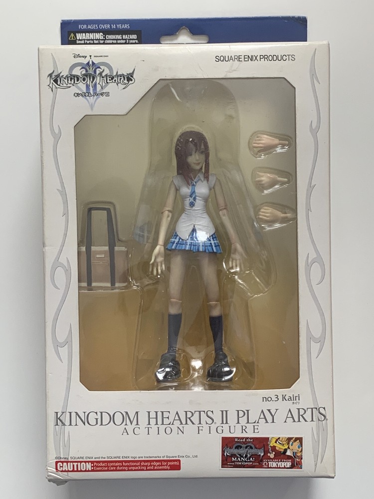 In Box Kingdom Hearts II No. 3 Kairi Action Figure Square Enix Disney