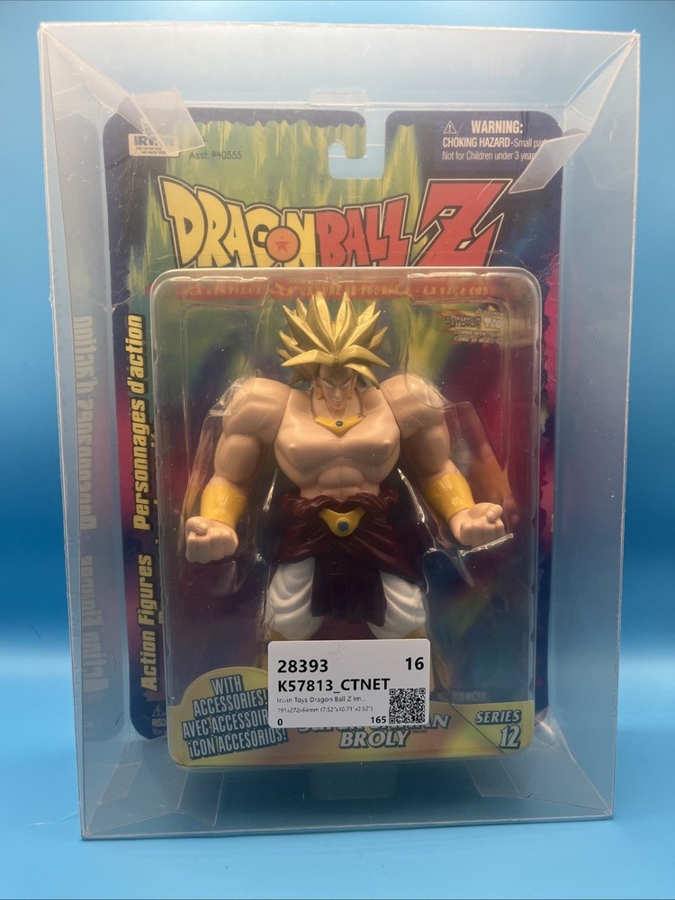 Dragon Ball Z The Saga Continues Series 12 Super Saiyan Broly Action Figure