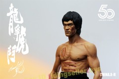 CHINA.X-H Enter The Dragon Kung Fu Master Lee 1/6 Resin 50th Tribute Statue