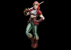 Red Sonja Steampunk Legend Epic H.A.C.K.S. 1:12 Scale Action Figure – Boss Fight