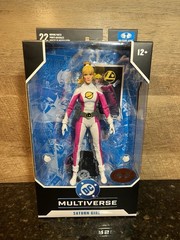 McFARLANE TOYS DC MULTIVERSE DC CLASSICS SATURN GIRL RED PLATINUM IN HAND!
