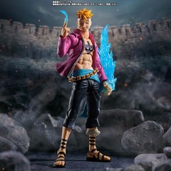 Japan Authentic One Piece S.H.Figuarts Marco Marineford Ver. Figure