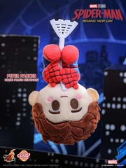 Hot Toys Cosbi Spider-Man Brand New Day Plush Keychain Doll Pendant Gift Toy