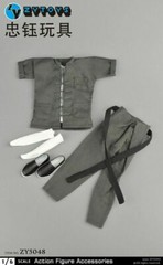 ZYTOYS 1/6 ZY5048 Chinese Traditional Kung Fu Clothes Set For 12” Figure Doll